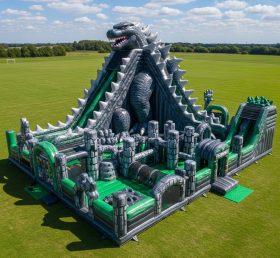 T6-6456 Funcity Inflável com Tema Godzilla