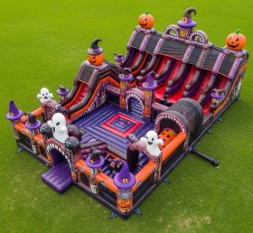 T6-6474 Cidade Divertida Inflável Tema de Halloween