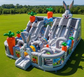 T6-6493 Cidade Divertida Inflável com Tema Looney Tunes