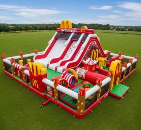 T6-6496 Cidade Divertida Inflável com Tema McDonald