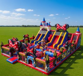 T6-6500 Cidade Divertida Inflável com Tema Mickey & Minnie