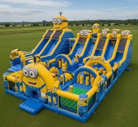 T6-6508 Cidade Divertida Inflável Tema Minions