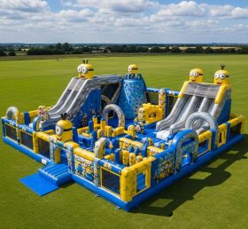 T6-6509 Cidade Divertida Inflável Tema Minions