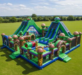 T6-6527 Cidade Divertida Inflável com Tema Tartarugas Ninja