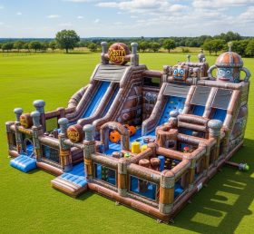 T6-6570 Cidade Inflável com Tema Rusty Rivets