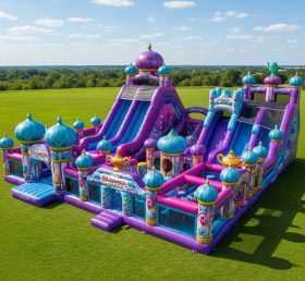 T6-6579 Cidade Divertida Inflável com Tema Shimmer & Shine