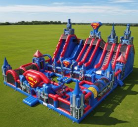 T6-6600 Cidade Divertida Inflável com Tema do Superman