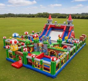T6-6601 Cidade Divertida Inflável com Tema Super Mario