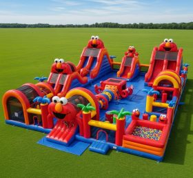 T6-6625 Funcidade Inflável com Tema Tickle Me Elmo