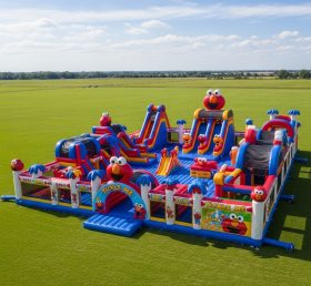 T6-6627 Cidade Divertida Inflável com Tema Tickle Me Elmo