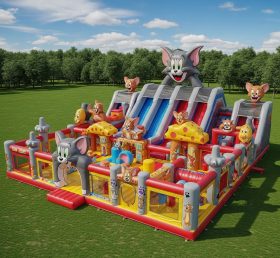 T6-6635 Cidade Divertida Inflável com Tema Tom e Jerry