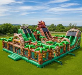 T6-6695 Parque Inflável com Tema de Dinossauro