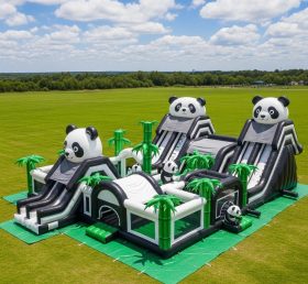 T6-6773 Parque Inflável Tema Panda