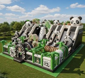 T6-6777 Parque Inflável com Tema de Panda