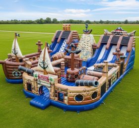 T6-6779 Parque Inflável Temático de Piratas