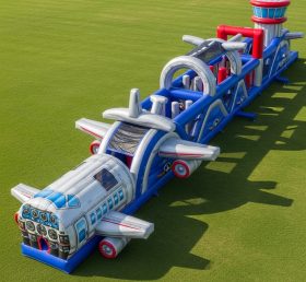 T7-3690 Pista de Obstáculos Inflável com Tema de Avião