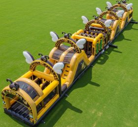 T7-3710 Pista de Obstáculos Inflável com Tema de Abelha