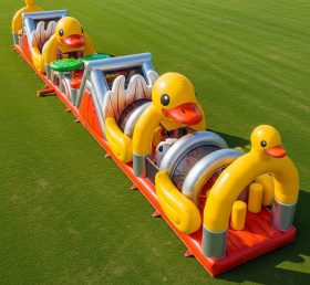 T7-3780 Curso de Obstáculos Insuflável Tema Pato