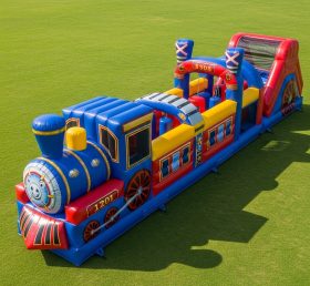 T7-4034 Percurso de Obstáculos Inflável com Tema de Trem