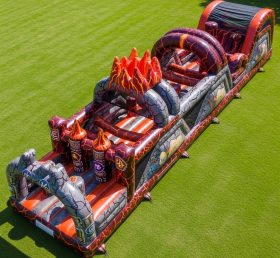 T7-4053 Obstáculo Inflável com Tema Vulcão