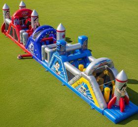 T7-4099 Curso de Obstáculos Inflável Tema Astro Boy
