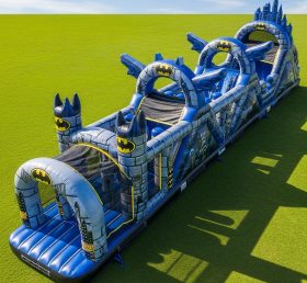 T7-4108 Pista de Obstáculos Inflável com Tema do Batman