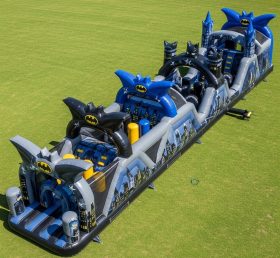 T7-4110 Pista de Obstáculos Inflável com Tema do Batman