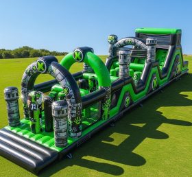 T7-4117 Pista de Obstáculos Inflável com Tema Ben 10
