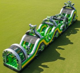 T7-4118 Pista de Obstáculos Inflável Tema Ben 10