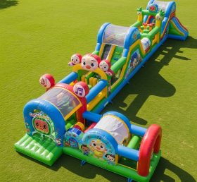 T7-4144 Pista de Obstáculos Inflável com Tema Cocomelon