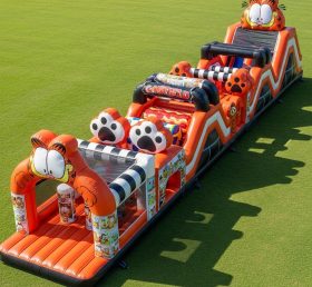 T7-4183 Curso de Obstáculos Inflável com Tema Garfield