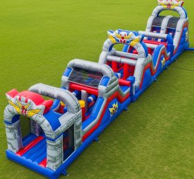 T7-4192 Pista de Obstáculos Inflável com Tema Gundam