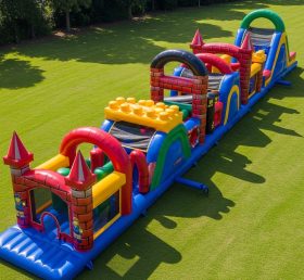 T7-4210 Percurso de Obstáculos Inflável com Tema Lego