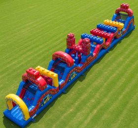 T7-4213 Pista de Obstáculos Inflável com Tema Lego