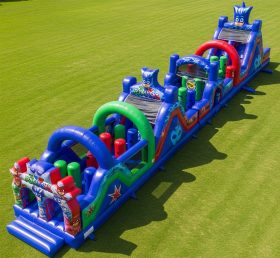 T7-4309 Obstáculo Inflável com Tema PJ Masks