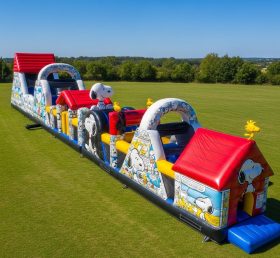 T7-4359 Obstáculo Inflável com Tema Snoopy