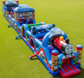 T7-4423 Curso de Obstáculos Inflável com Tema Thomas & Friends