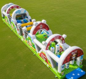 T7-4433 Pista de Obstáculos Inflável com Tema Timmy Time