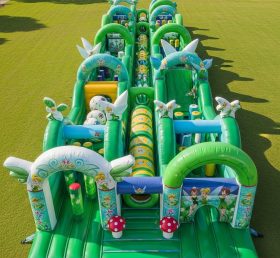 T7-4437 Curso de Obstáculos Inflável Tema Tinker Bell