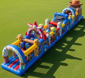 T7-4448 Curso de Obstáculos Inflável com Tema Toy Story