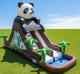T8-5725 Escorregador Aquático Inflável Tema Panda