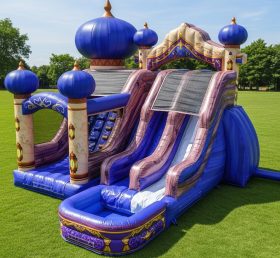 T8-7100 Escorregador Aquático Inflável Tema Aladdin