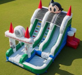 T8-7112 Escorrega Aquático Inflável com Tema de Astro Boy