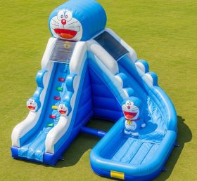 T8-7221 Escorrega Aquático Inflável Temático Doraemon