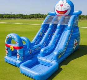 T8-7223 Escorrega Aquático Inflável com Tema Doraemon