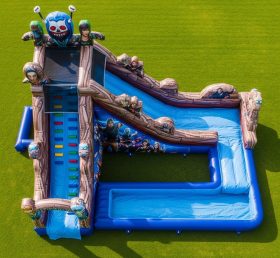 T8-7231 Escorrega Aquático Inflável com Tema Fortnite