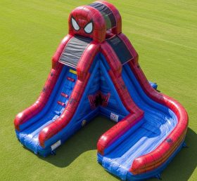 T8-7476 Escorregador Aquático Inflável com Tema do Homem-Aranha