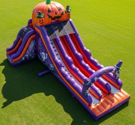 T8-7773 Escorregador Inflável com Tema de Halloween