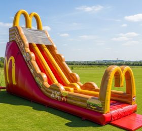 T8-7787 Escorregador Inflável com Tema McDonald