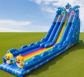 T8-8794 Escorregador Aquático Inflável Baby Shark